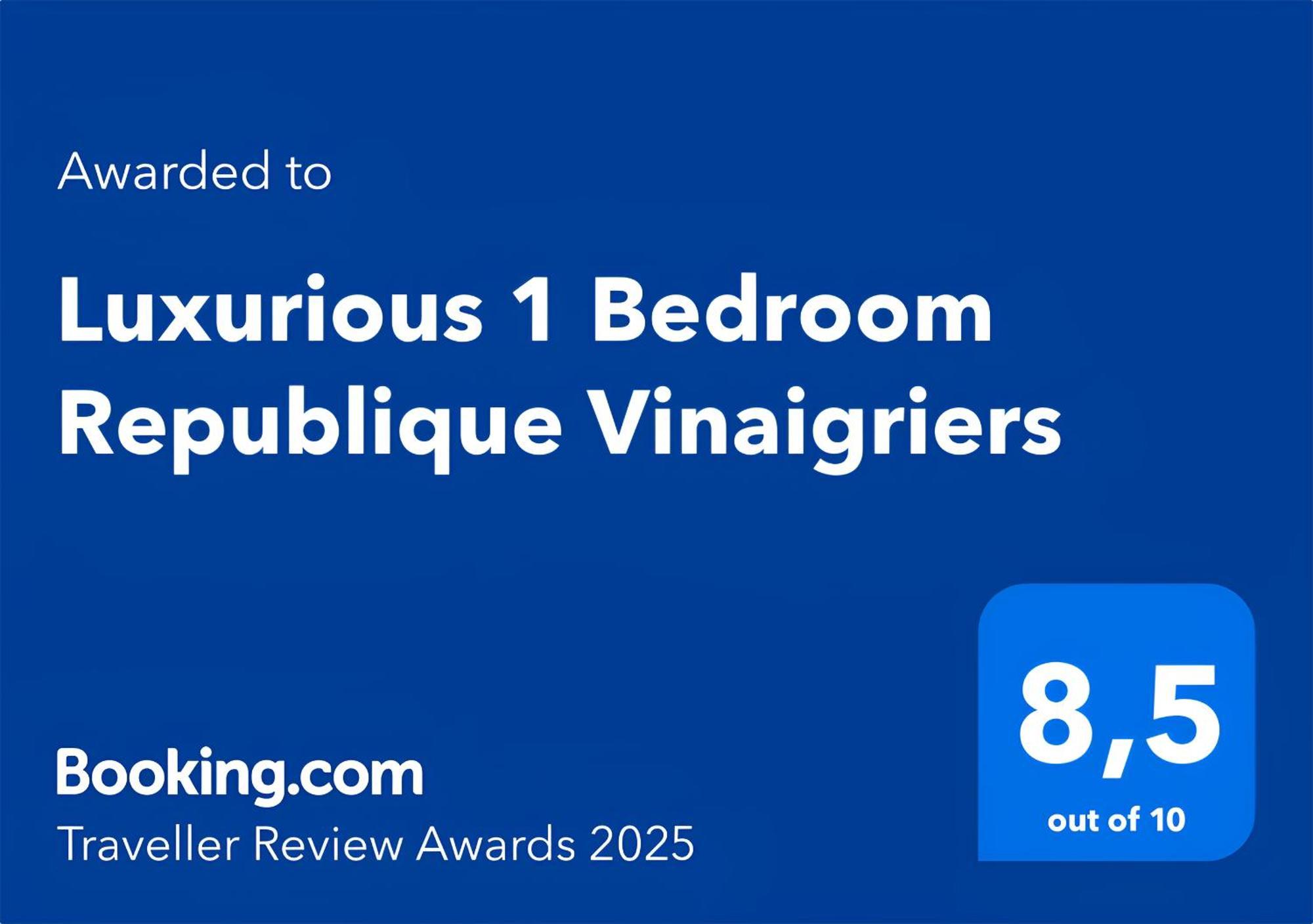 Luxurious 1 Bedroom Republique Vinaigriers Free Netflix Paříž Exteriér fotografie